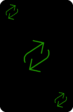 Illustration des règles du Uno inversion